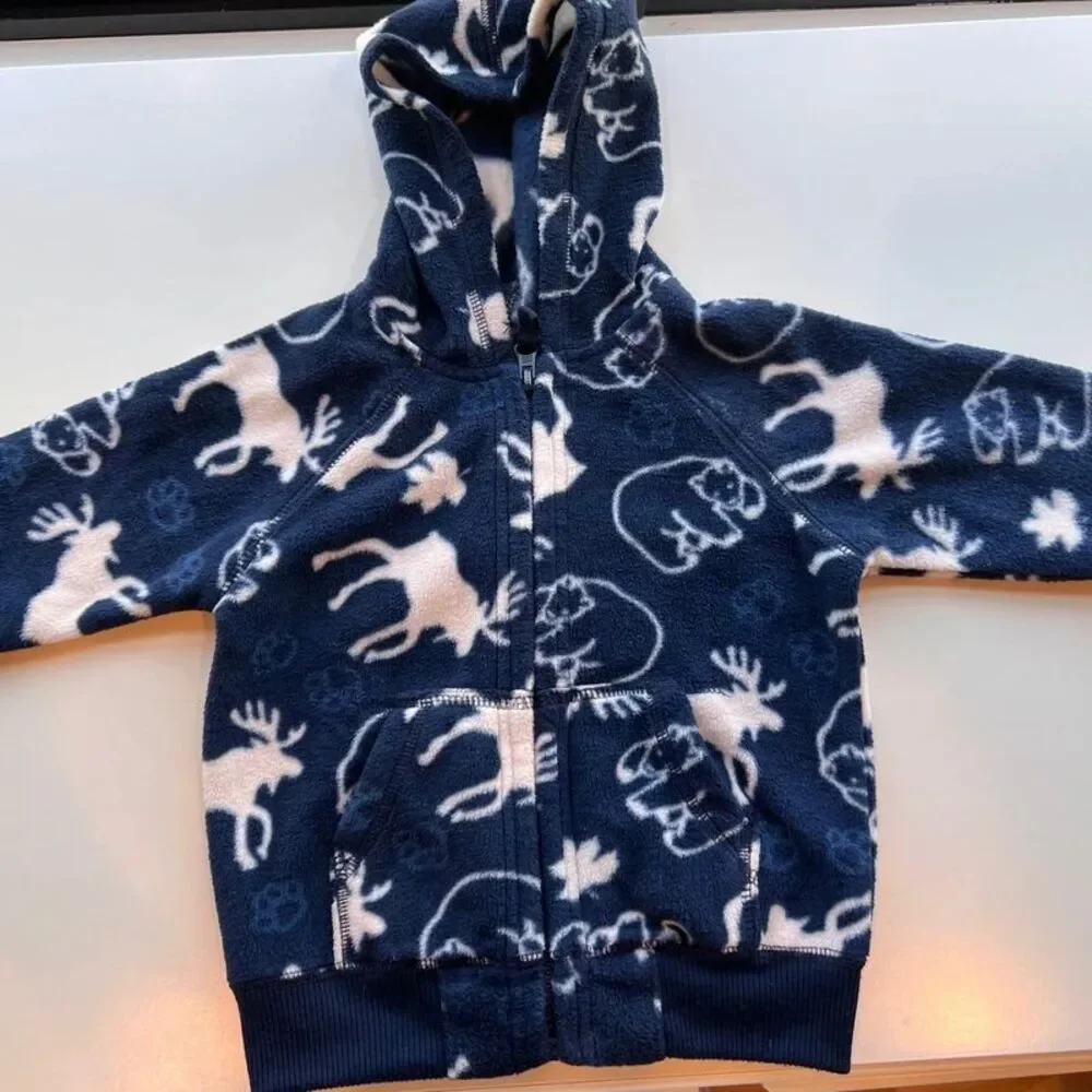 Size 12m reindeer fleece by toughskins